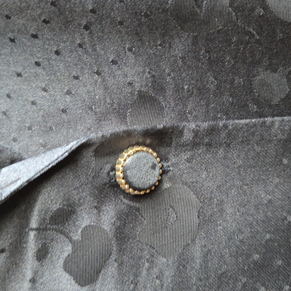 The Kooples Navy Patterned Button Down Shirt - Picture 8 of 9